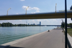 Wiedeń trasa wzdłuż Dunaju